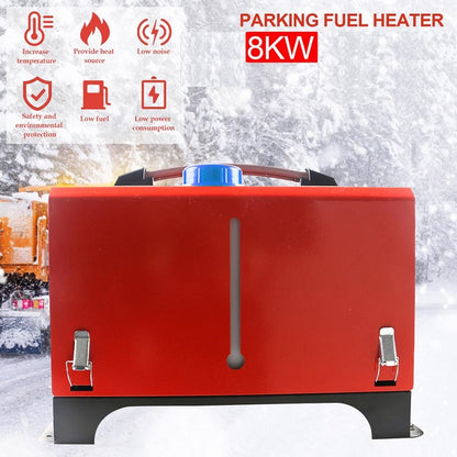 Exhaust pipe detail on diesel air heater 8KW 12V for safe venting