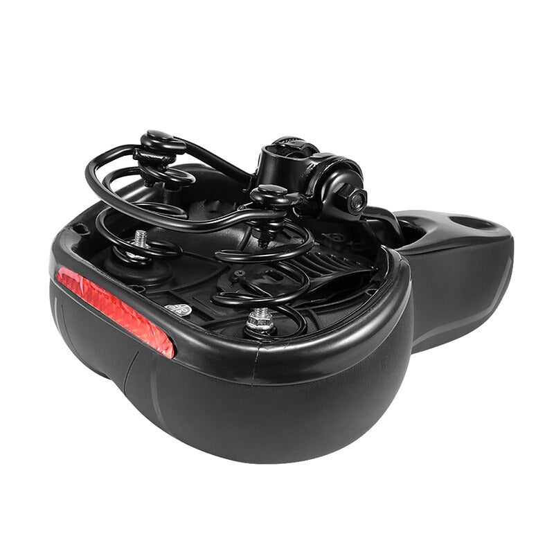 Bike saddle ready for outdoor cycling use