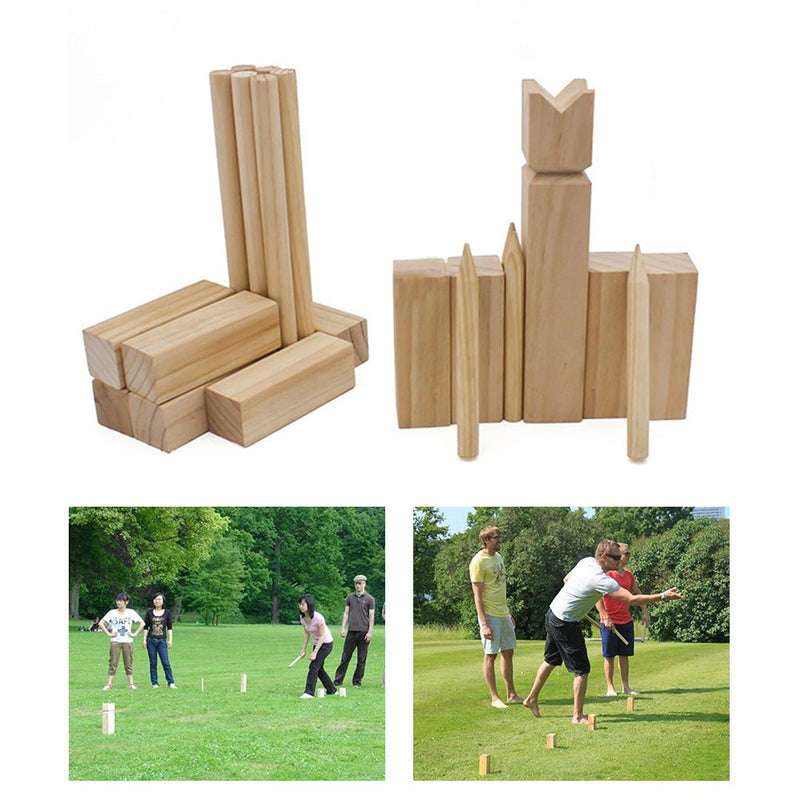 Outdoor Lawn Game Kubb