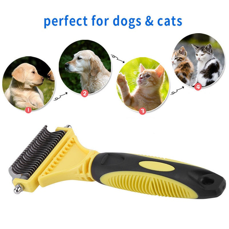 Dog Cat Pet De-Matting Comb