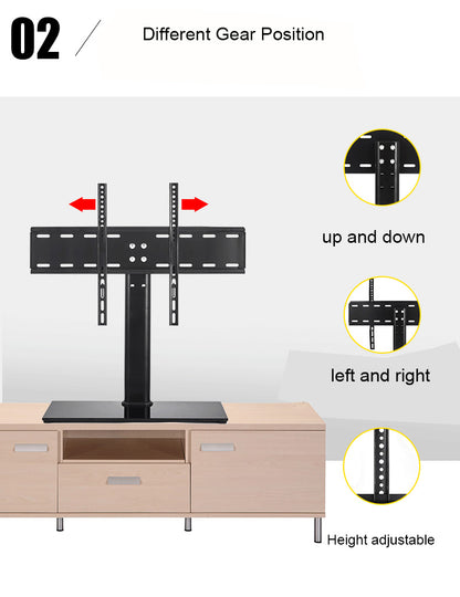 TV bracket TV stand with adjustable height for 32 to 55 inch TVs