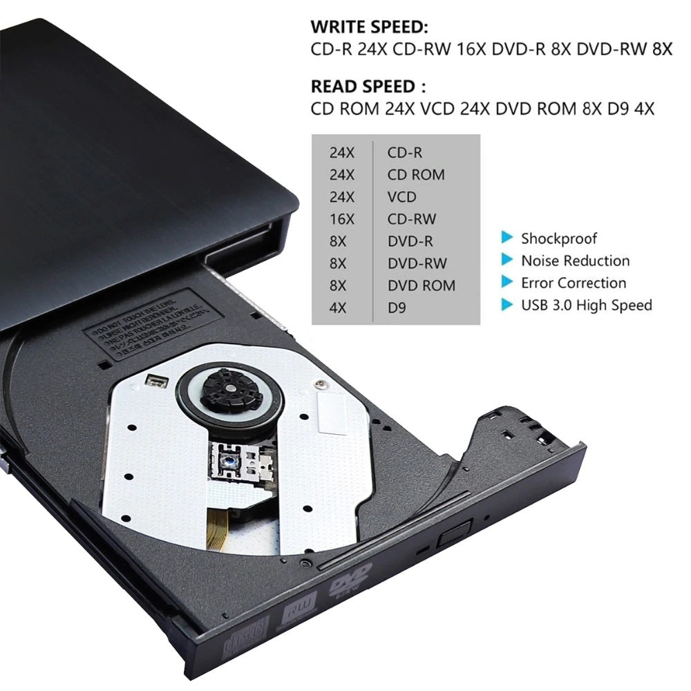 External DVD Drive CD/DVD Writer