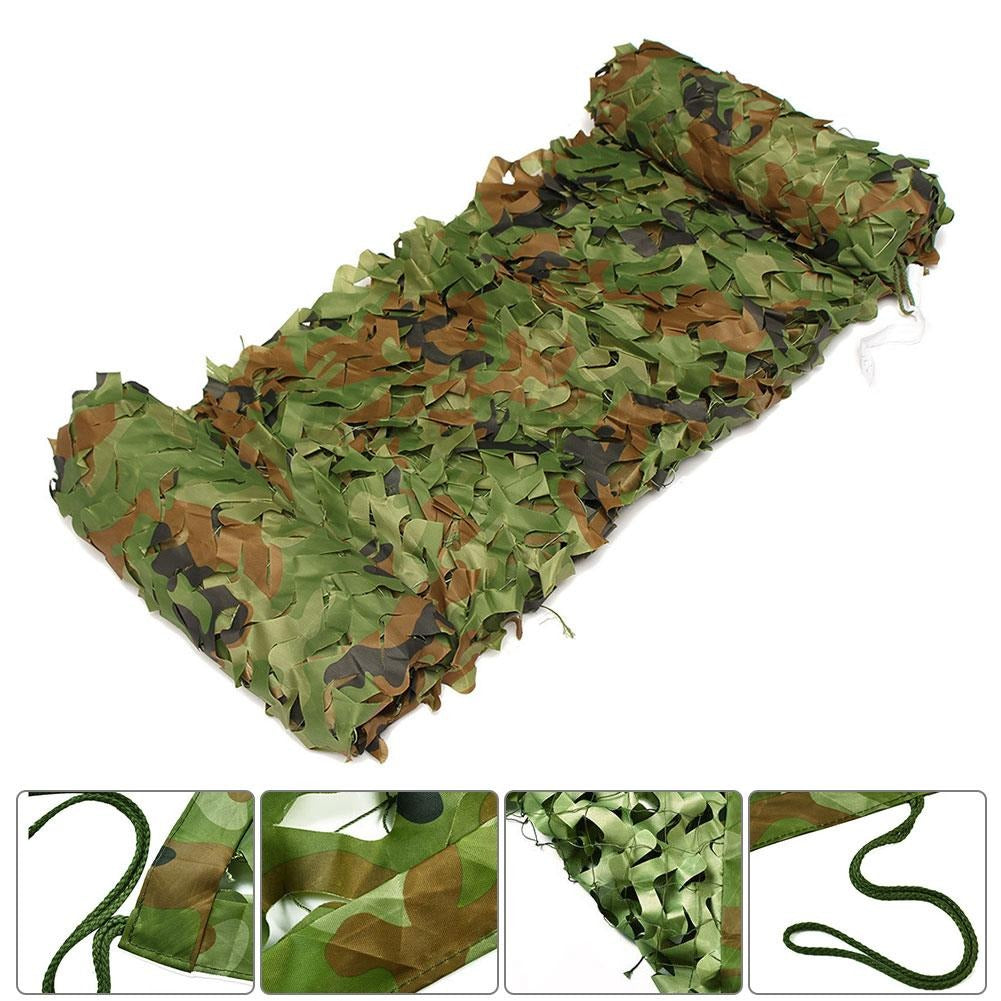 Camo net camouflage net showing leaf pattern detail