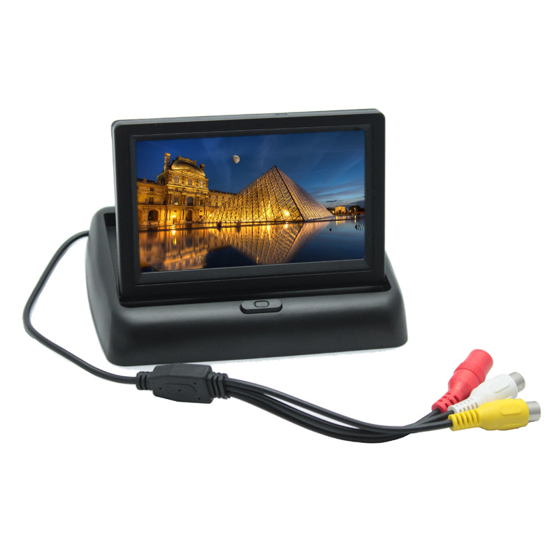 Wiring detail of car reverse camera kit for vehicle connection