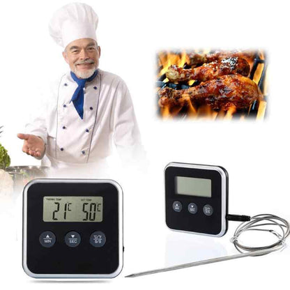 Meat Thermometer, Digital Meat Thermometer, Kitchen Timer