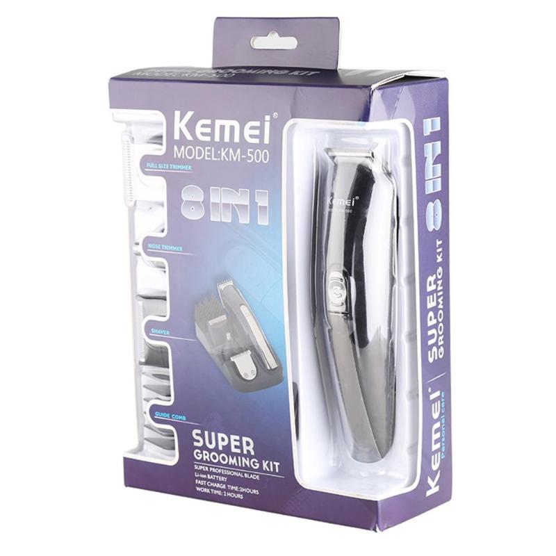 Side view of cordless hair clipper showing ABS material body