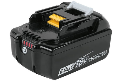 Makita 18V battery in black casing with capacity label