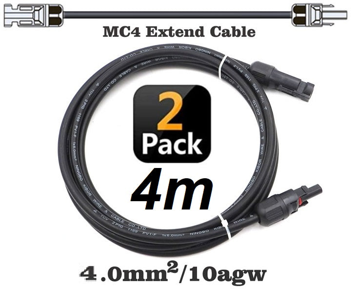 MC4 Connector Extension Cable 4m