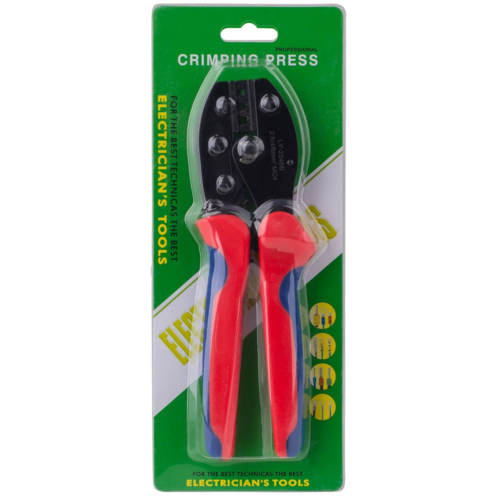MC4 solar crimping tool used on solar connector cables