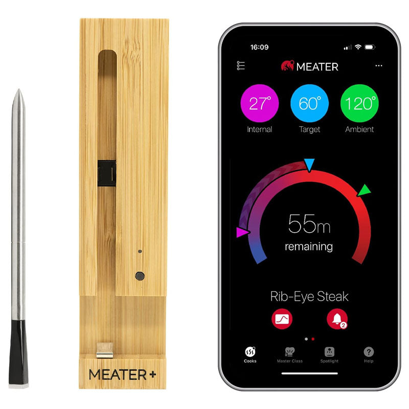 MEATER Plus Smart Wireless Meat Thermometer with Extended Range
