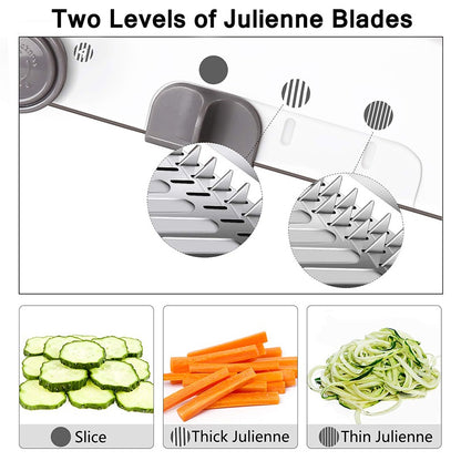 Vegetable Chopper and Slicer Mandoline Slicer