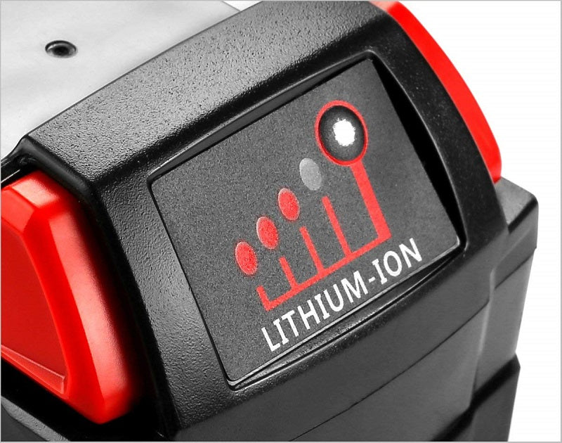 Replacement battery for Milwaukee M18 cordless tools