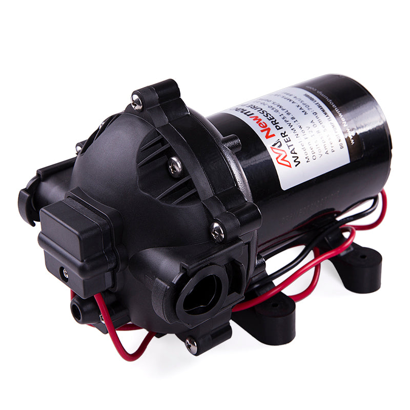 Trigger nozzle attached to washdown pump kit hose