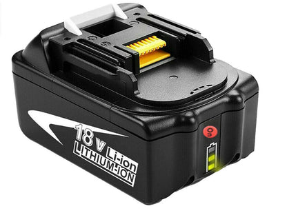 Top angle of Makita replacement battery for power tools