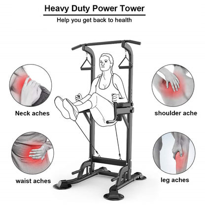 Home Gym Station heavy duty Power Tower Knee Raiser Fitness