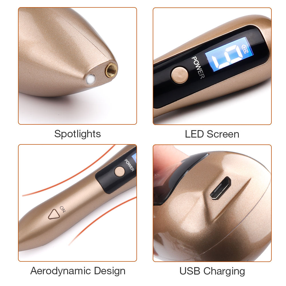 Pink ABS material of skin spot removal plasma pen