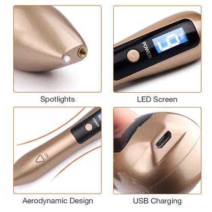 Pink ABS material of skin spot removal plasma pen