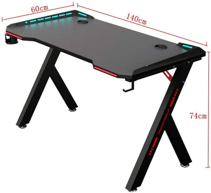 Gaming Chair With Gaming Desk Table