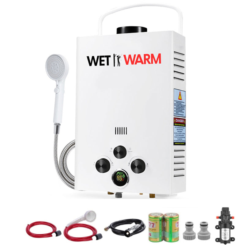 Gas Water Heater with Pump