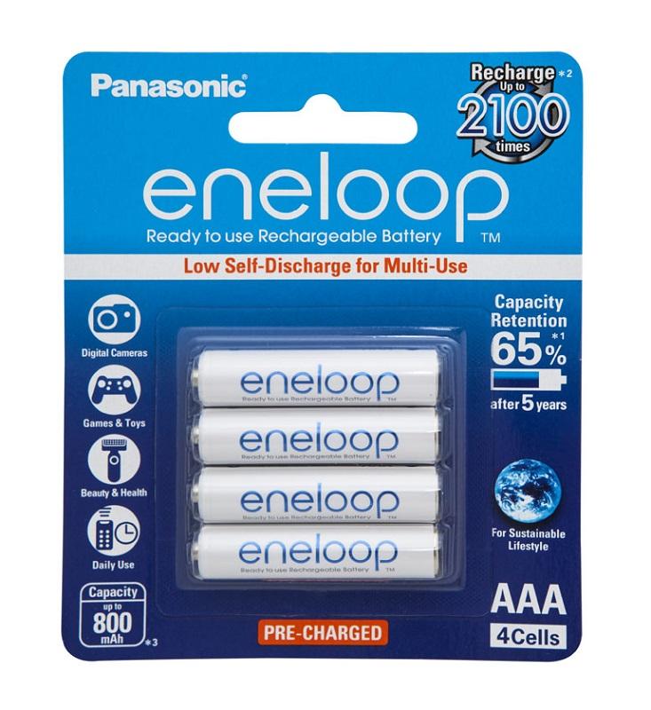 Panasonic Eneloop AAA Size Rechargeable Batteries