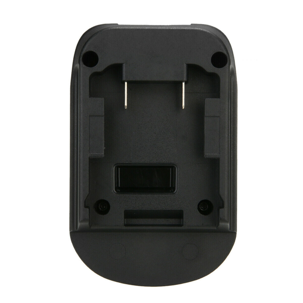 Makita 18V battery adapter USB port charging a smartphone