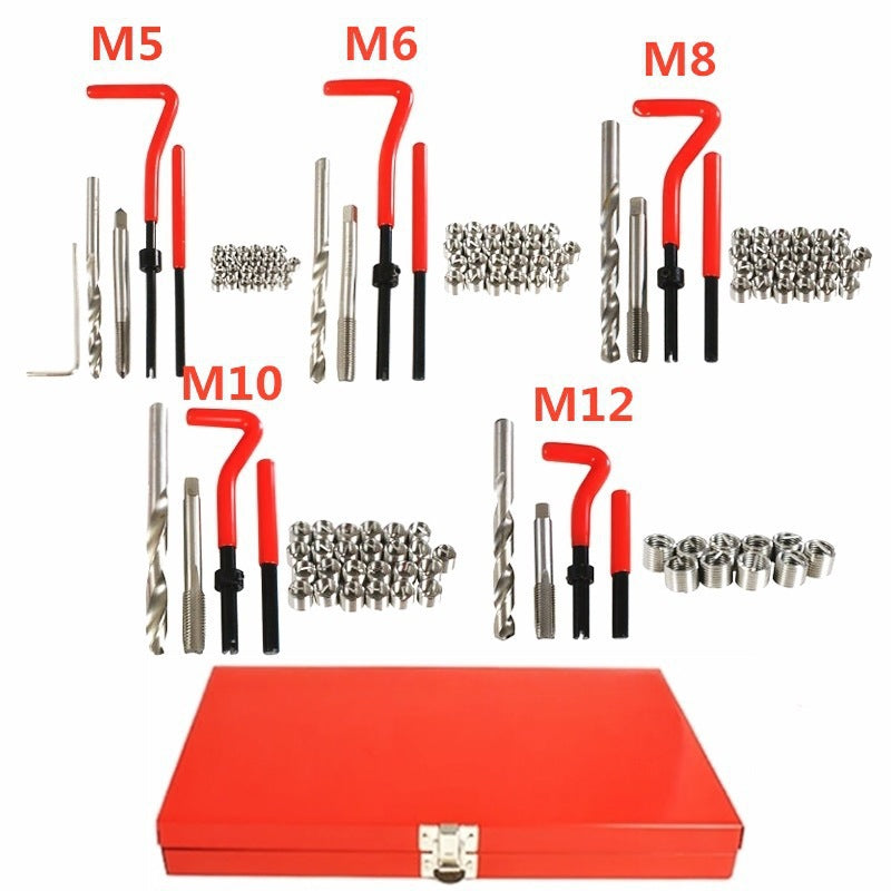 Helicoil Type Thread Repair Kit 131 Piece