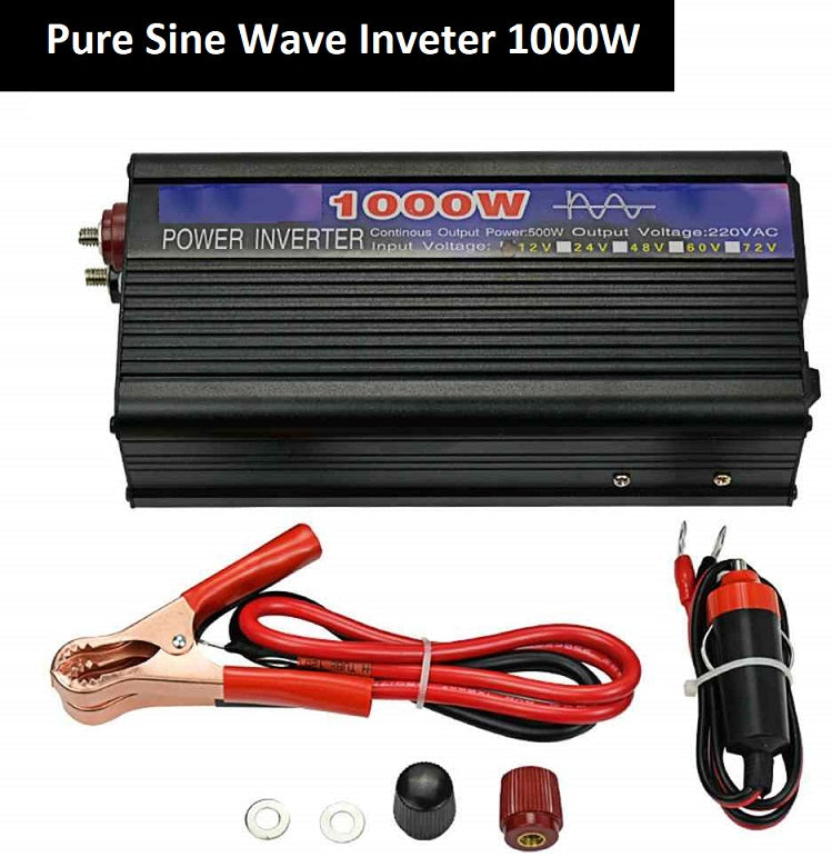 Pure Sine wave Inverter 12V to 220V