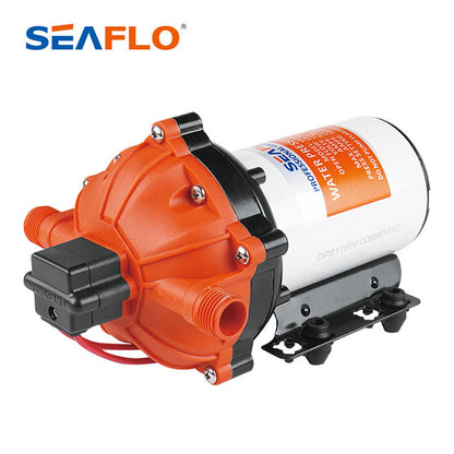 12V diaphragm pump with dustproof and waterproof casing detail