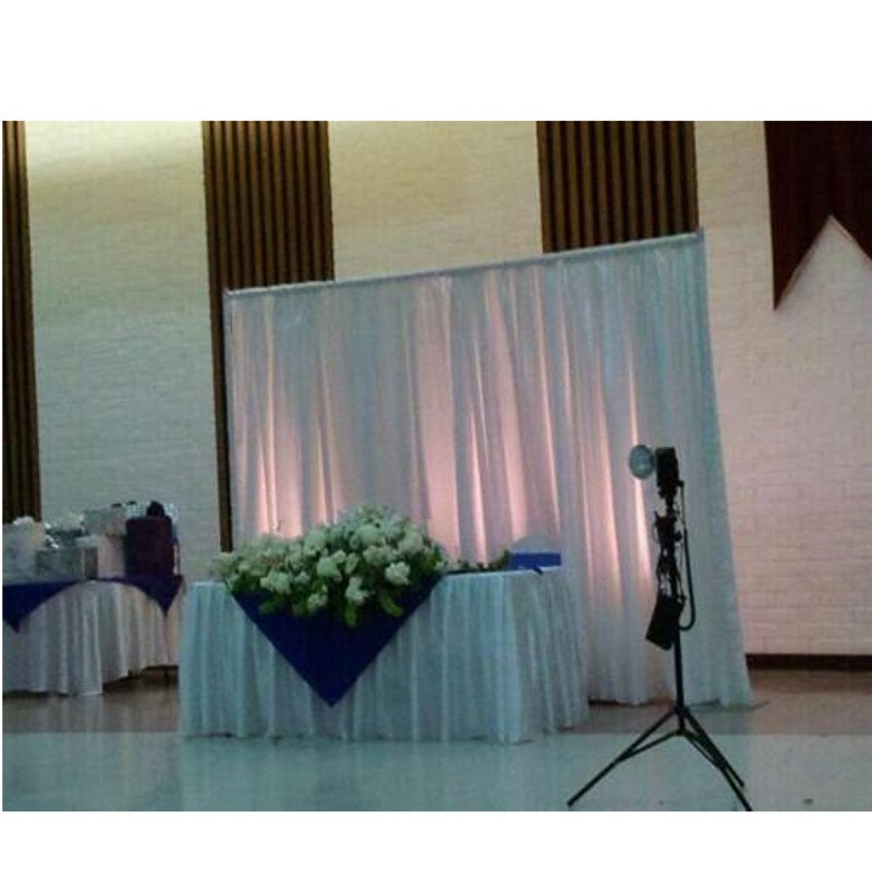 White Wedding Backdrop Curtain – grabstore.co.nz