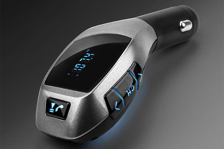 New X5 Bluetooth Wireless LCD MP3 Player Car Kit SD MMC USB FM Transmitter Modulator