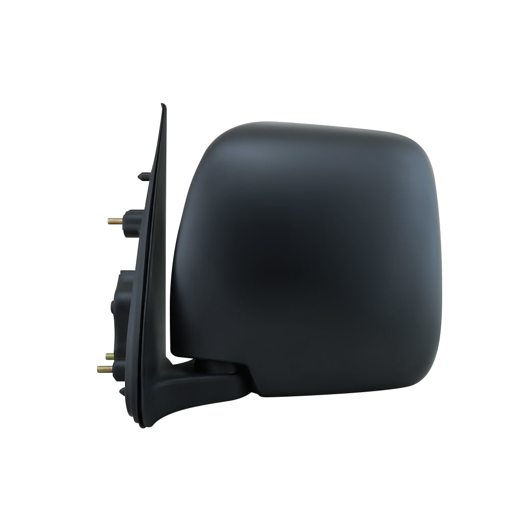 Toyota Hiace left mirror angled to show passenger side fit