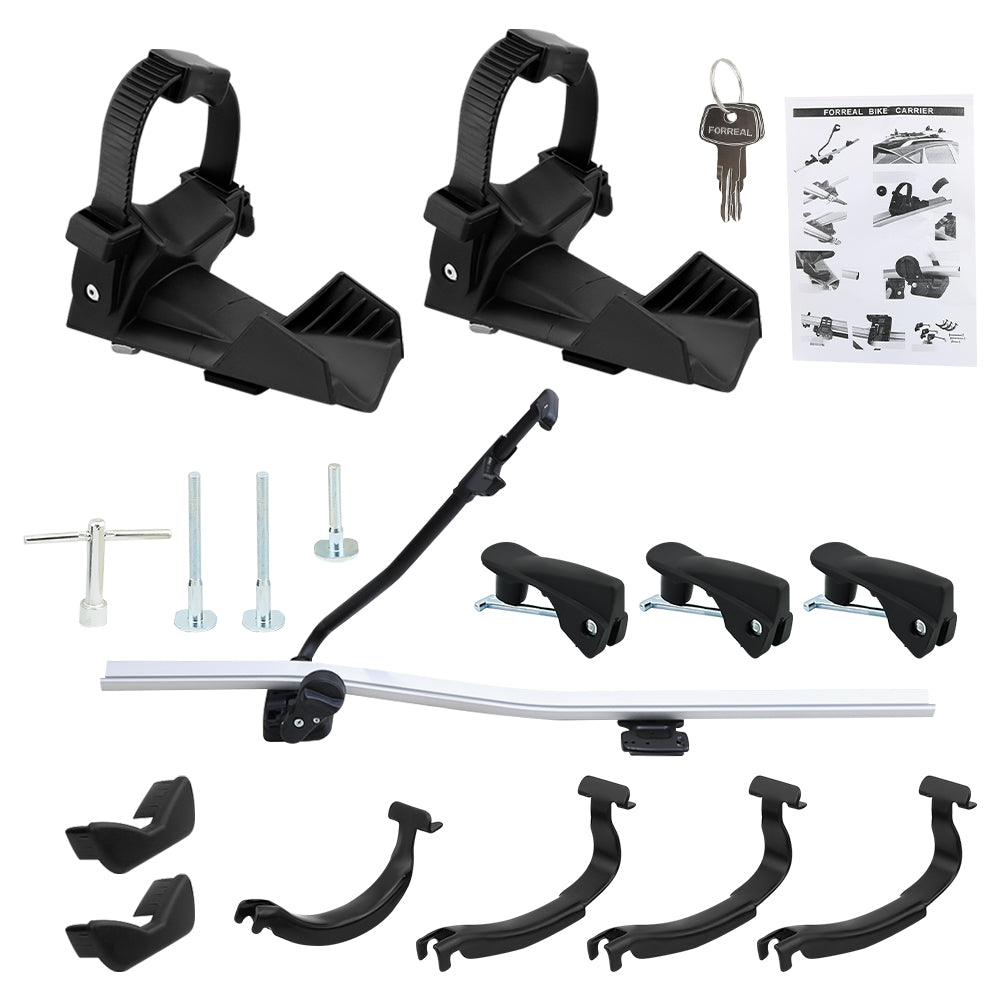 Folded bike rack bike carrier ready for storage or transport