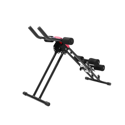 Top view of abdominal trainer showing natural arc design