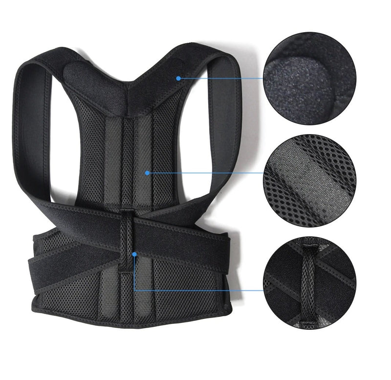 Men's Back Correction Belt Anti-Humpback Correction Belt Back Posture  Correction Belt Ultra Thin Soft Durable Relieve Neck Shoulder Pain and  Improve Your Overall Healthy Spine,Gray,XXL : : Health & Personal  Care
