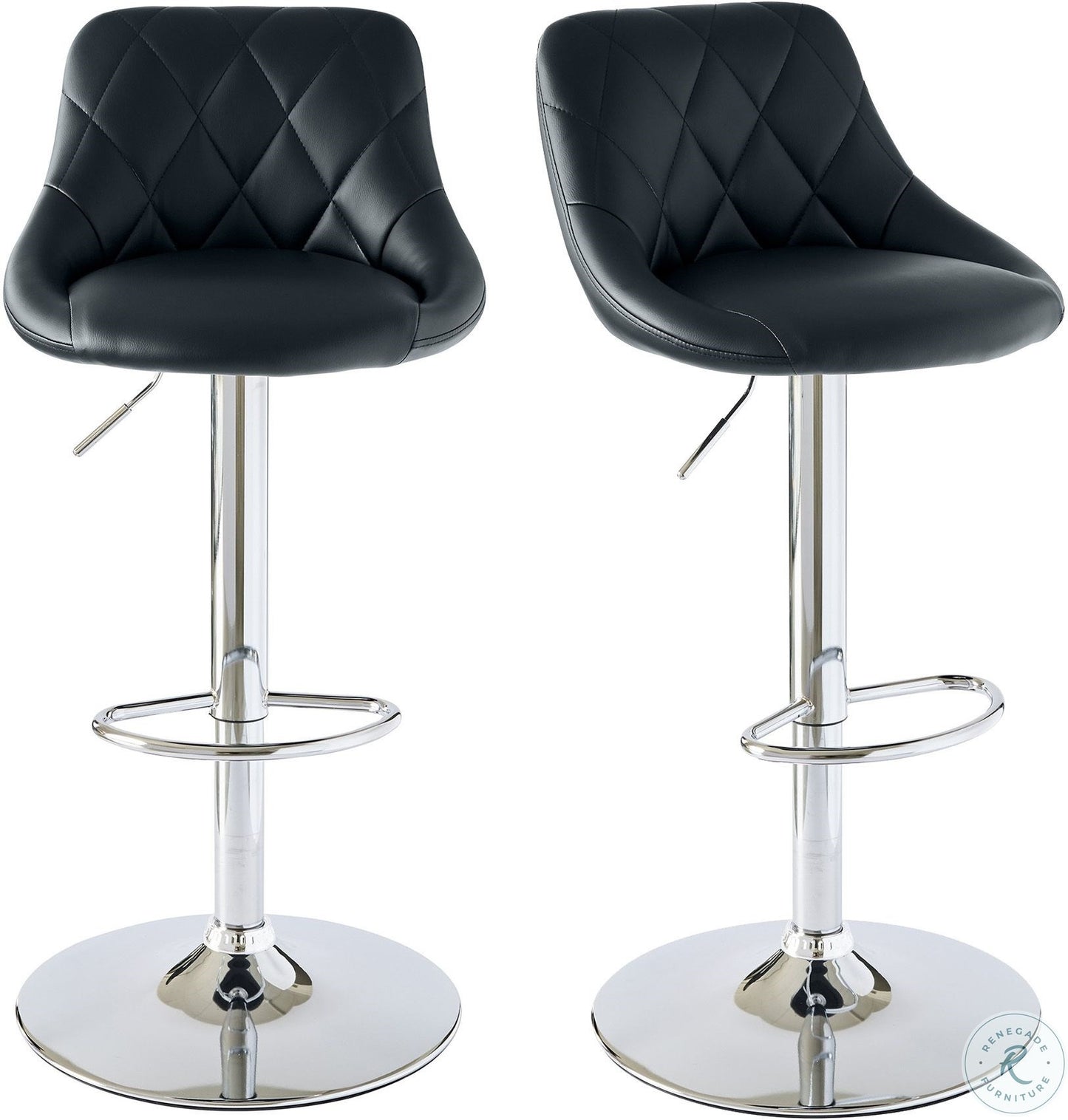 2X Bar Stool Black