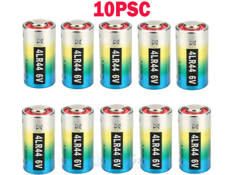 10 x 4LR44 Batteries 6V alkaline battery
