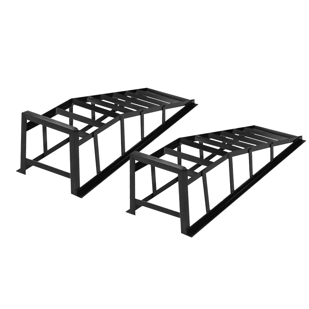 Car ramps with 230mm height suitable for wider wheels