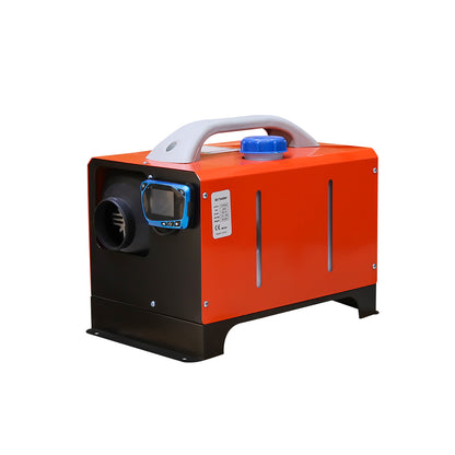Diesel heater 8KW operating quietly in cold NZ conditions