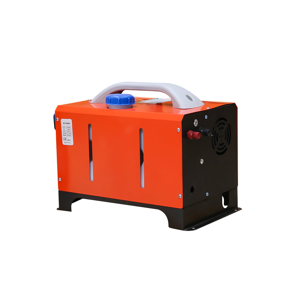 Diesel heater 8KW operating quietly in cold NZ conditions