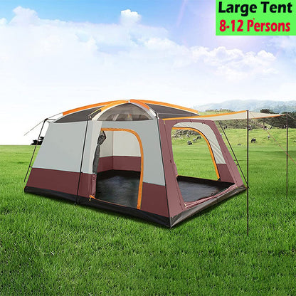 Camping tent Large 8-12 Person Family Tent