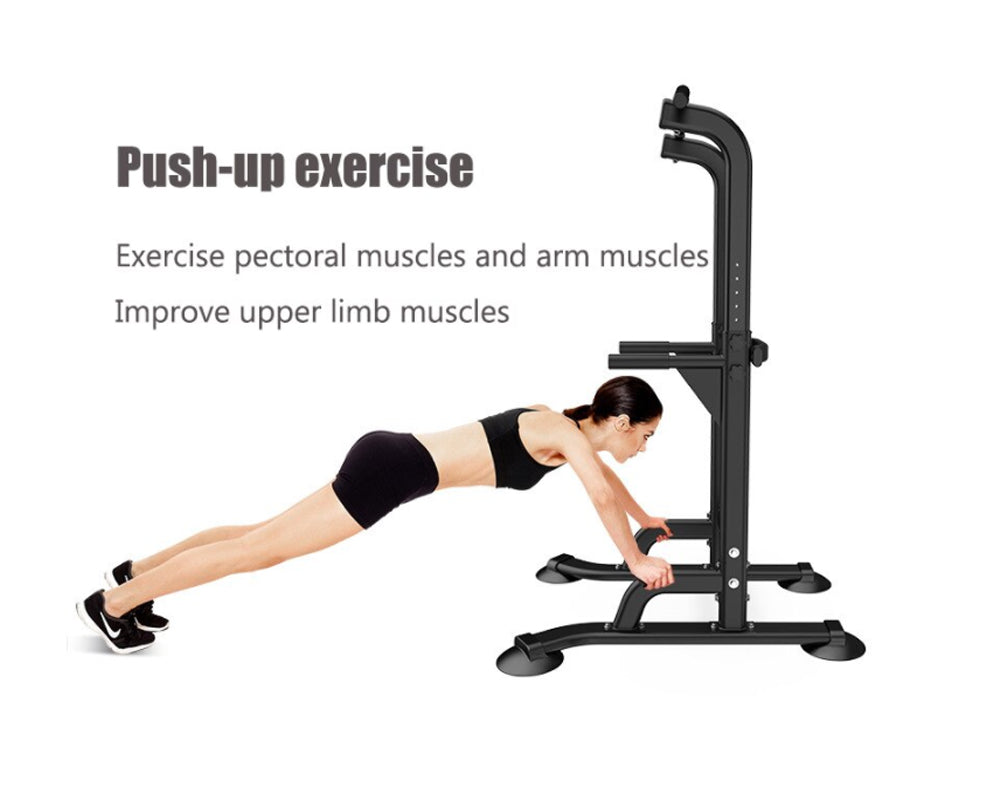 Power Tower Pull-Up & Chin-Up Station – Adjustable Workout Equipment