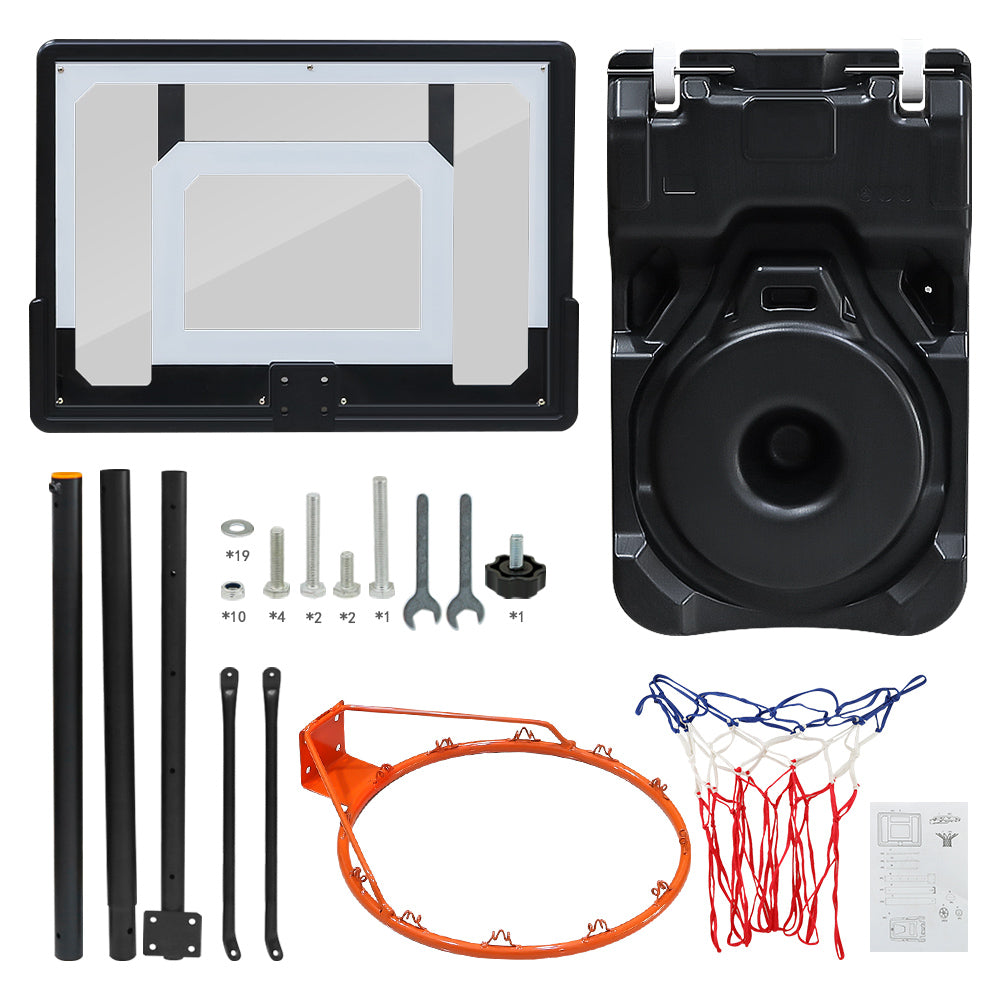 Adjustable Portable Basketball Stand Hoop