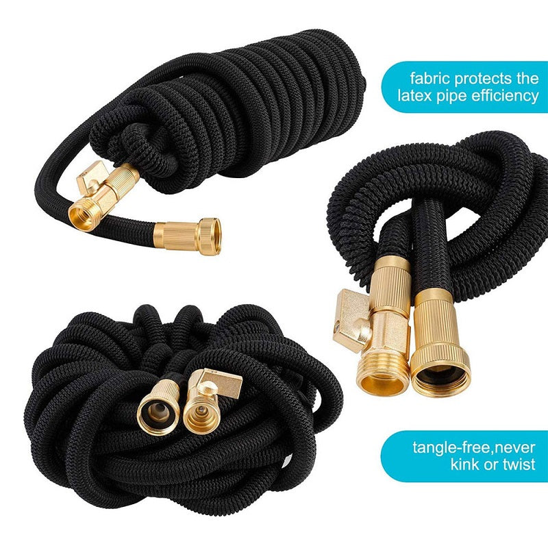 Expandable Flexible Garden Hose Spray Nozzle 75ft