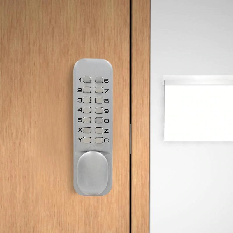 Security keyless door lock keypad with 13 buttons for code entry