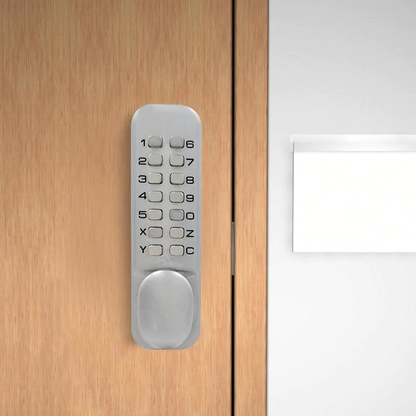 Security keyless door lock keypad with 13 buttons for code entry