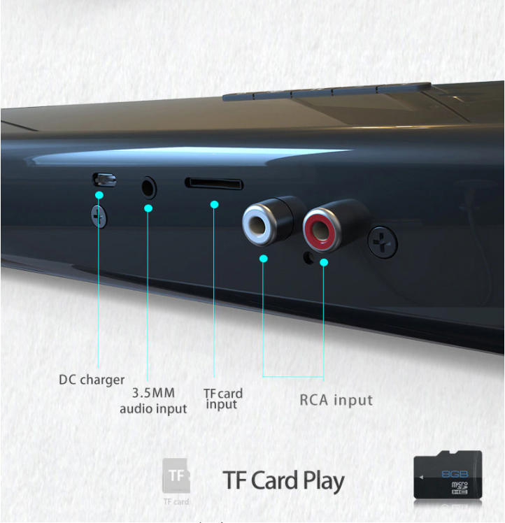 Bluetooth Soundbar Speaker Sound Bar