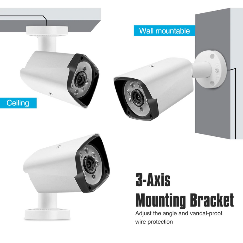 CCTV Security Camera System POE