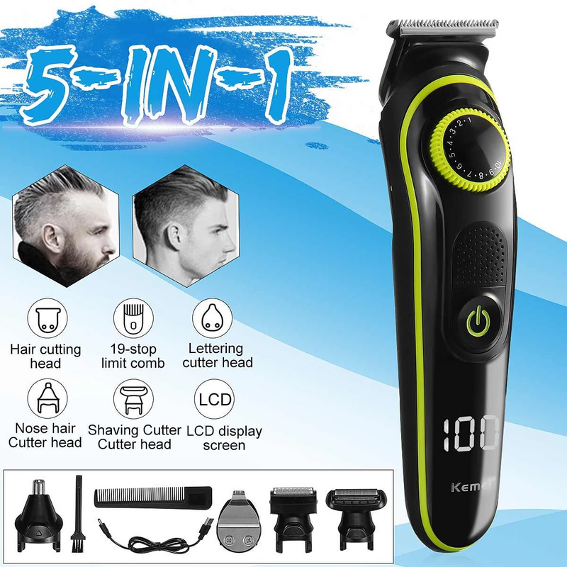 Hair Trimmer Shaver Clippers Cordless