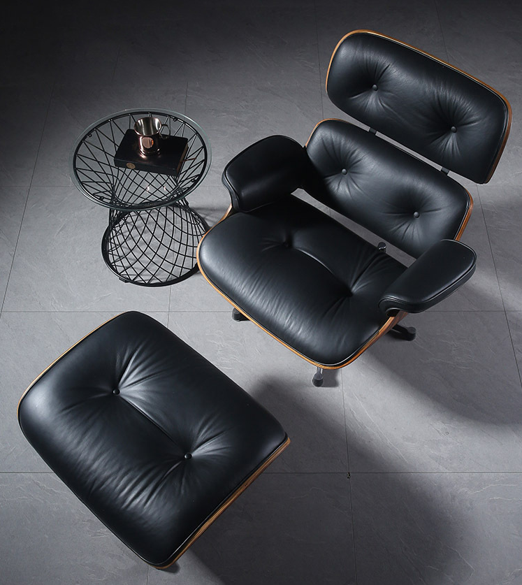 Replica Eames Chair with Ottoman