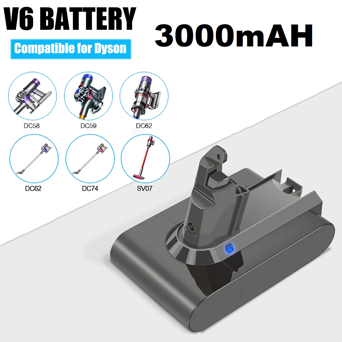 Replacement Battery Dyson V6 DC58/59/61/62 – Battery Mate